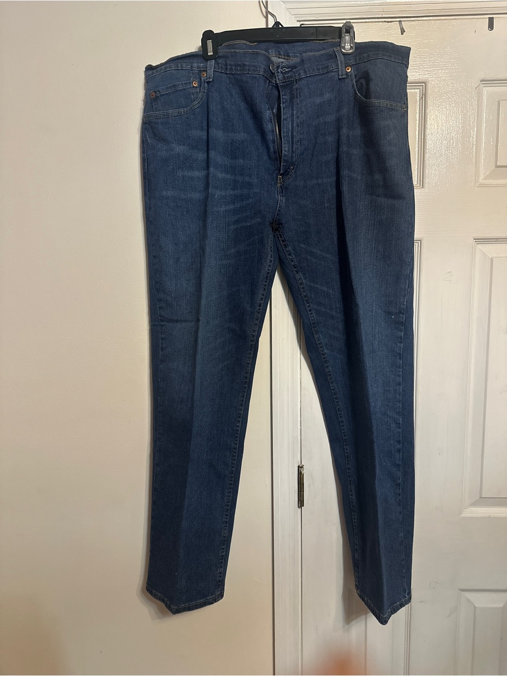 Levi's Straight Fit Dark Blue Men's Jeans